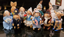 Vintage Gladys Boalt  Handcrafted Rabbit Bunny, Collection 10pc. picture