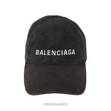 🔴 Balenciaga Embroidered Logo Cap - Washed Black picture