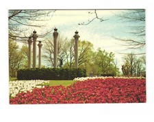 Beneficence monument Ball State University Muncie IN VTG postcard UNP picture
