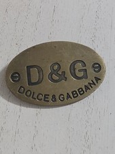 Vintage Brass  Dolce & Gabbana Plaque  picture