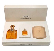 Vintage Gio de Giorgio Armani 1.7 oz Eau de Parfum Gift SET RARE See Description picture