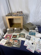 Vintage Sawyer's View-Master 30 Standard Projector Lot w/ Viewers Case Reels picture