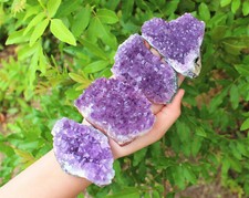 Natural Amethyst Crystal Clusters - Choose Size ('AAA' Grade Druze from Uruguay) picture