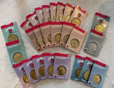 Jim Beam Collector Series Commemorative Distillery Coins Lot x 26 picture
