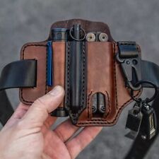 Multitool Genuine Leather Sheath EDC Pocket Organizer Tool Holder picture
