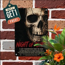 Classic Supernatural Horror Movie Poster Vintage Zombie Film Metal Tin Sign picture
