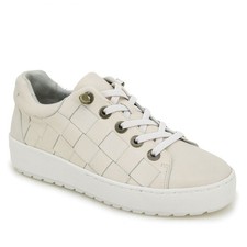 NEW ~ Jambu Women's Chloe Sneaker Chalk Leather Size 7 - J4CHL99 Chalk picture