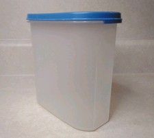 VTG Tupperware Oval Modular Mates #1613 Blue Lid Container #3 Replacement 7