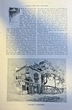 1885 Along the Rio Grande Albuquerque El Paso Rincon Las Cruces Isleta Gardens picture
