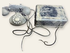 Antique 1930s Western Electric 202 D1 Rotary Phone E1 Handset 634A Ringer Box picture
