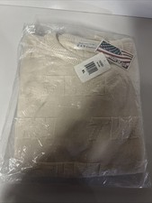 Vintage TWA XL Extremely RARE Natural Color Crewneck Sweater NIP NWT  picture