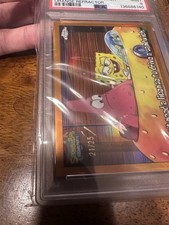 2025 TOPPS SPONGEBOB ORANGE DON'T NEED A LICENSE TO DRIVE A SANDWICH /25 PSA 9 picture