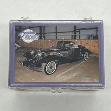 1991 Lime Rock Dream Machines Complete 110 Cars Trading Card Set W/Plastic Case picture