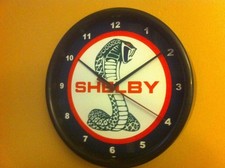 Shelby Cobra Motors Auto Garage Mechanic Man Cave Advertising Clock Sign picture
