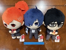 Round  1 x Persona 30th Anniversary Plush Set Jumbo 16” Kotone Makoto Joker/Ren picture