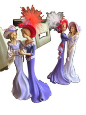 Hamilton Collection Thomas Kinkade My Daughter Now My Friend Figurine Pair picture