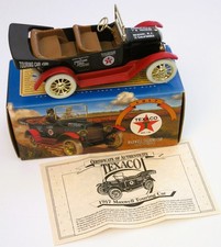Texaco 1917 Maxwell Touring Car ERTL Diecast Model Bank with Key VINTAGE 1997 picture