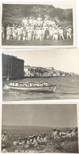 3 x Post WW1 / 1920s Real Photo Postcards, British Navy / Chanak  picture