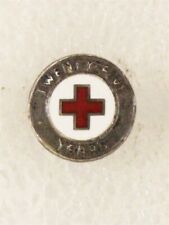 Red Cross: Twenty-Five Years, Sterling - c.1964 (clutch back lapel pin) picture