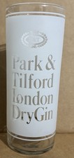 Extremely Rare Obsolete Vintage Park & Tilford London Dry Gin Glass picture