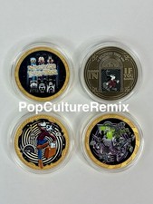 Walt Disney World Hollywood Studios Tower Of Terror Collectible Medallion Set picture