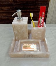 Stylish Luxury Bathroom Sets Stone - Bathroom Accessories Decor/Soap Dispenser, picture
