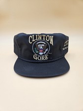 Clinton Gore US Presidential Inauguration Snapback Rope Chord Hat Jan 20 1993  picture