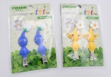 Pikmin Hair Clip Accessory Paper Clip 2 set Blue /Yellow 4pcs Sunart picture