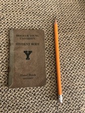 Brigham Young University Hand Book,circa 1923-24,Student Body,original picture
