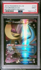 Cresselia EX 143/149 PSA 9 Boundaries Crossed Pokemon Mint CC08 picture