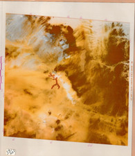 JN Desert Terrain Satellite Image – Geoglyph Marker, NASA Style Aerial Print picture