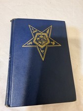 1952 Adoptive Rite Ritual Robert Macoy Order Eastern Star Masonic OES Book picture