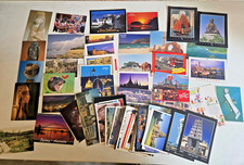 90+ UNUSED POST CARDS Historical USA International Travel Photos picture