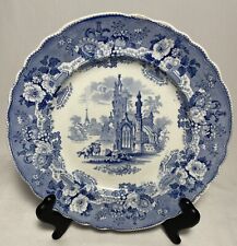 Antique Abbey Ruins 8.75” Plate BREAUTIFUL By Mayer, T J & J (England) picture
