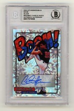 Charlie Sheen 2024 Hits Memorabilia BOOM Silver /99 Signed BGS Auto Wild Thing picture