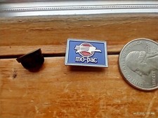 MO PAC MO-PAC Missouri Pacific Railroad Railway train Hat Pin Tie Tack Lapel picture