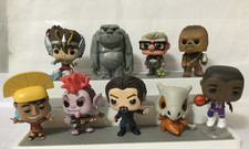 Funko pop assorted vinyl figures, LOOSE, lot of 9 picture