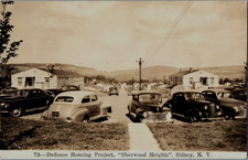 Vintage Postcard 1940's Defense Housing Project, 