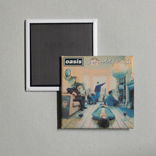 Oasis - Definitely Maybe (Deluxe Edition Remast Album Cover Locker Fridge Magnet picture