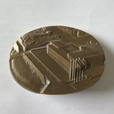 Vintage D Day Commemoration Committee Unique Brass Piece June 6 1944 EXPOSITION picture