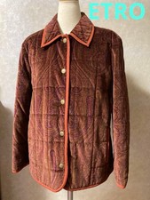 Etro Women Jacket Paisley Quilted Limited Edition VHTF Designer Collection Popul picture