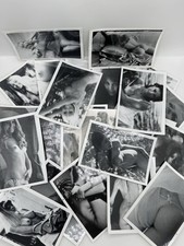 Vintage 1970s B&W Erotic Photos Lot Of 24 Kodak  picture