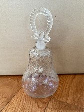 French Caron Pear Perfume Bottle Eau de Cologne Coup de Fouet 1950s Vintage picture
