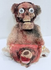 Rare Gruesome Creepy Scare Bear Plays Peek A Boo While Pulling Face Apart picture