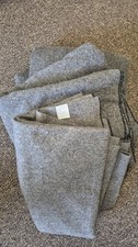 Set Of 4 USGI Surplus Gray Wool Survival Blankets Authentic 66