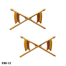 Ecuadorian Army ~ Cavalry Insignia Pins ~ Ecuador ~ N.S. Meyer ~ NEW picture