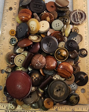 250 Buttons - Mostly Vintage from Estate Collection - #32 picture