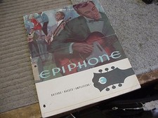 vintage 1960s EPIPHONE catalog full line guitars basses amplifiers Casino GIBSON picture