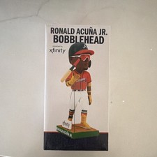 Ronald Acuña Jr. Atlanta Braves Bobblehead MLB Baseball Sports picture