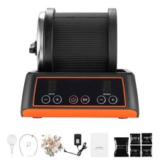 KFFKFF Rock Tumbler Kit, 2 lbs Stone Polishing Set, 4 Adjustable Speeds with 9-D picture